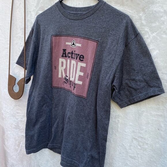 Active Ride Shop T-Shirt‎ Gray - Picture 4 of 6